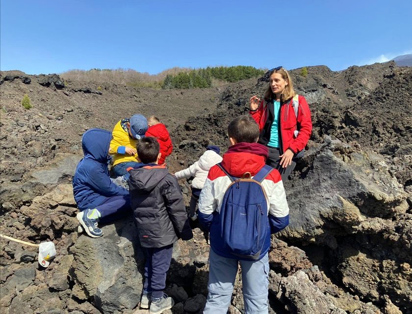 Vulcano Etna in famiglia